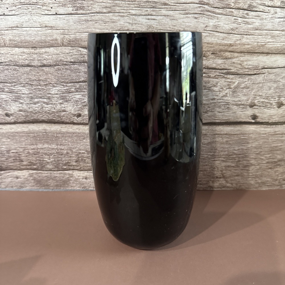Gorham Crystal Accent‎ Black 17 Oz Flat Tumbler 7267431